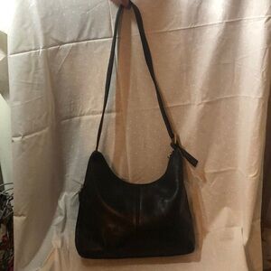 Tignanello Vintage Black  Leather Purse